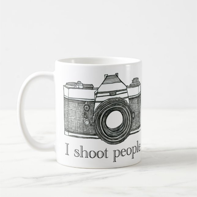 I Shoot (Photography) People Mug (Left)