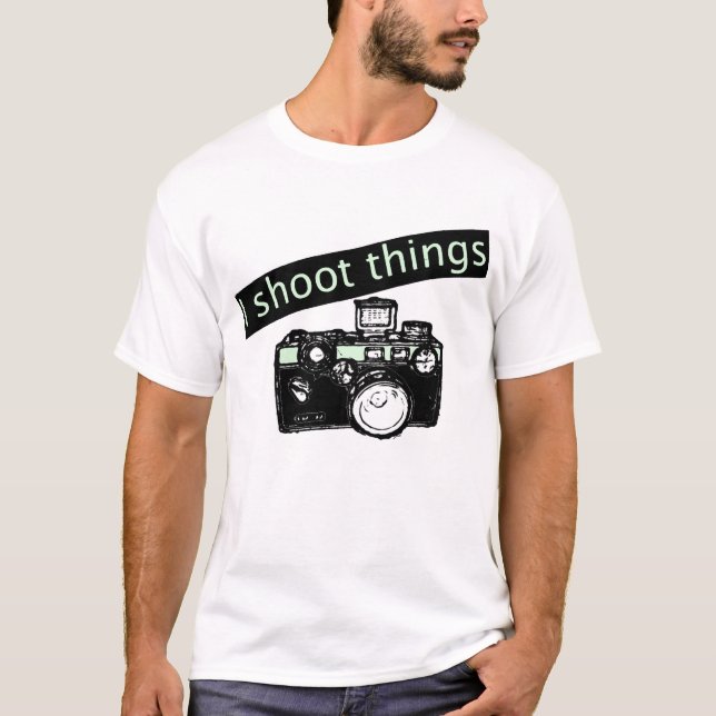 I Shoot Things Tee (Front)