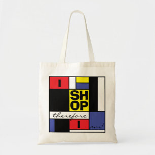 I Shop Shopping Day Budget Tote Bag