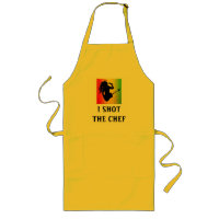 I Shot The Chef Reggae Rasta Standard Apron