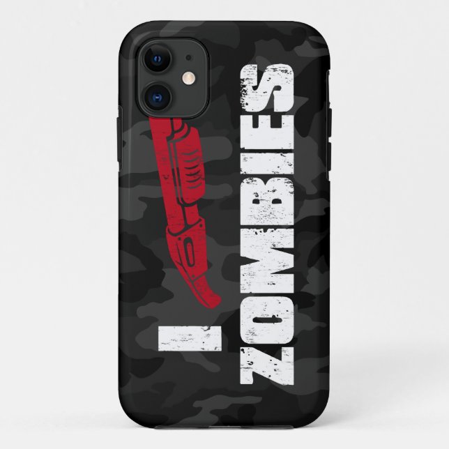i shotgun zombies Case-Mate iPhone case (Back)