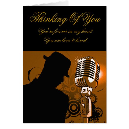 I Sing,Male_ Cards (Front)