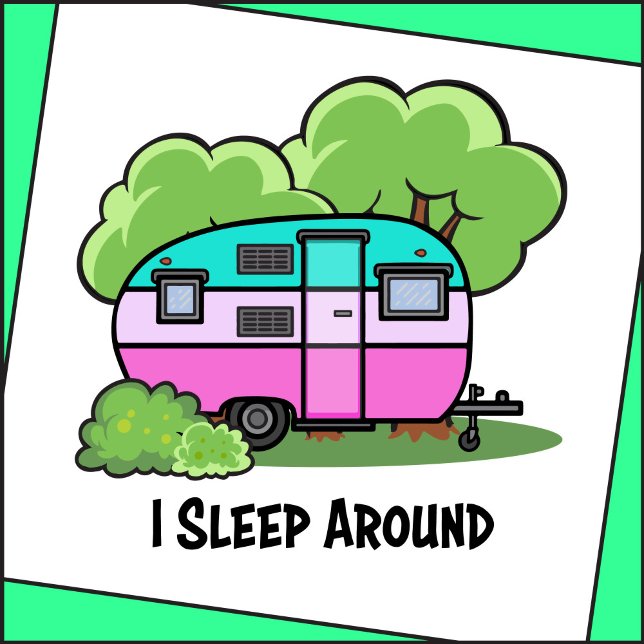I Sleep Around T-Shirt (Creator Uploaded)