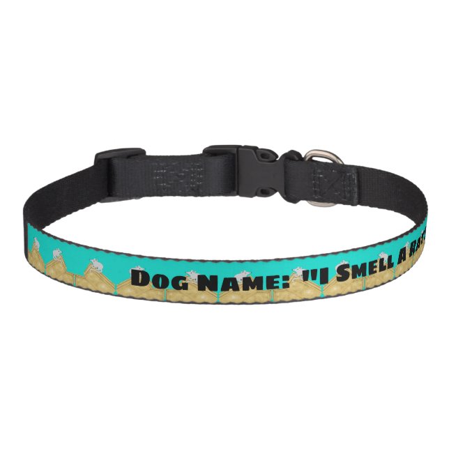 I Smell A Rat Customizable Collar (Front)