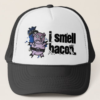 i smell bacon trucker hat