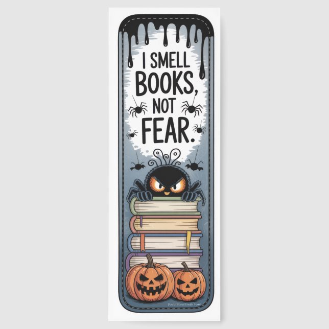 I Smell Books Not Fear Bookmarks (Front)
