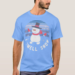 I Smell Snow Gilmore Boys Girls Hat Sign Snowman G T-Shirt