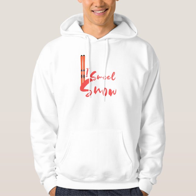 I Smell Snow Hoodie (Front)