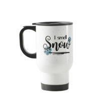 I Smell Snow Travel Mug