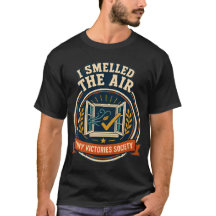 I Smelled the Air Retro Introvert Humor Badge
