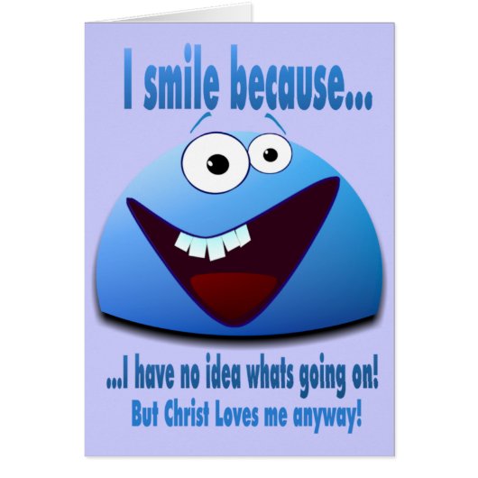 I smile because...V2 Cards (Front)