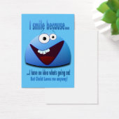 I smile because...V2 Tract Cards / (Desk)
