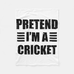 I Snack Harder Than Your Team Plays Funny Cricket Fleece Blanket