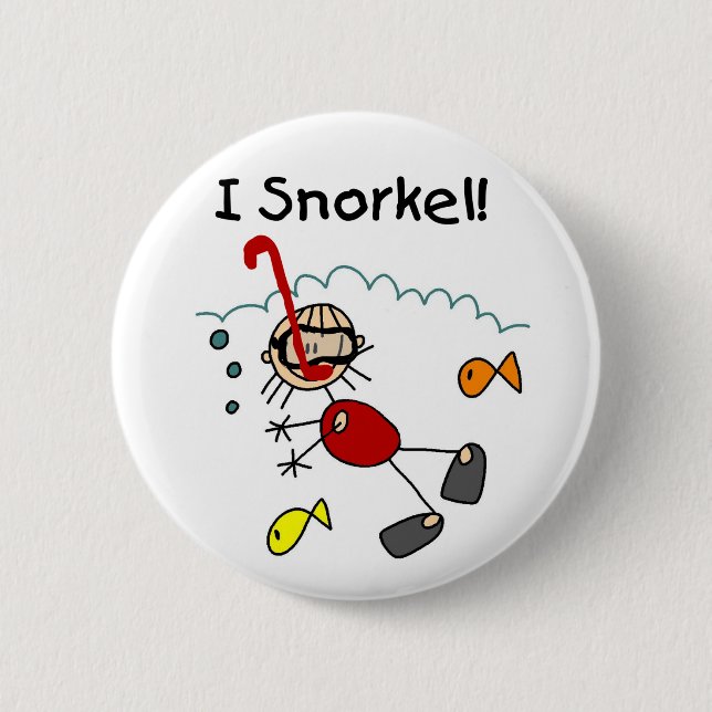 I Snorkel Button (Front)