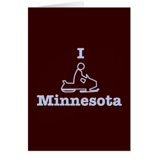 I Snowmobile Minnesota (Front)