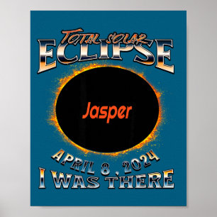 I Solar Eclipse Jasper Indiana There Poster