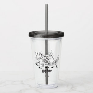 I Solemnly Swear That I Am Up To No Good Acrylic Tumbler