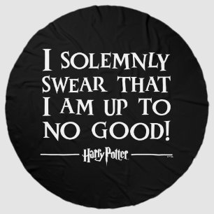 I SOLEMNLY SWEAR THAT I AM UP TO NO GOOD™ BEACH TOWEL