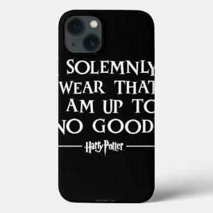 I SOLEMNLY SWEAR THAT I AM UP TO NO GOOD™ iPhone 13 CASE