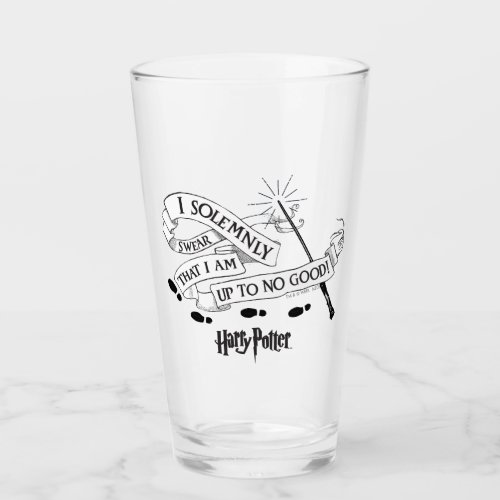 I Solemnly Swear That I Am Up To No Good Glass