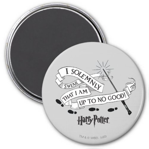 I Solemnly Swear That I Am Up To No Good Magnet