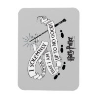 I Solemnly Swear That I Am Up To No Good Magnet | Zazzle