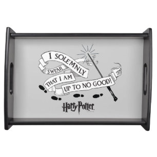 I Solemnly Swear That I Am Up To No Good Serving Tray