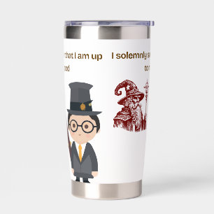 “I Solemnly Swear” Wizard Travel Tumbler