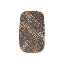 I❤️Someone Autistic Minx Minx Nail Wraps