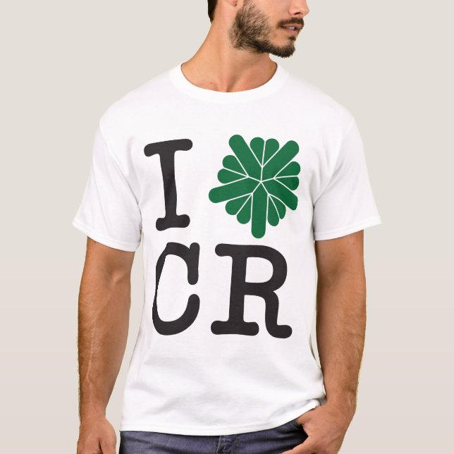 I Something Cedar Rapids T-Shirt (Front)