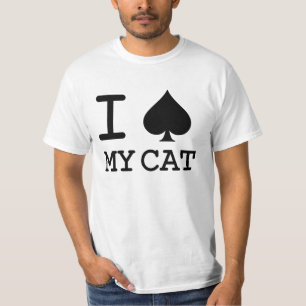 'I SPADE MY CAT' CAT LOVER RESCUE T-Shirt