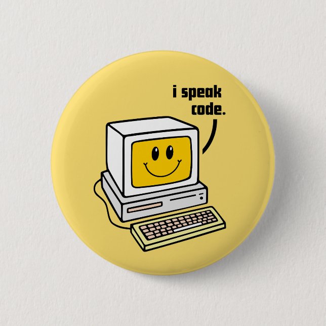 i speak code button (Front)