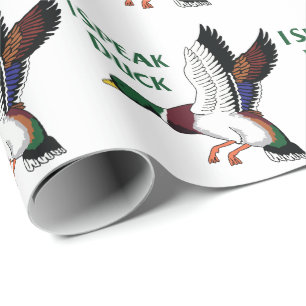I Speak Duck Wrapping Paper