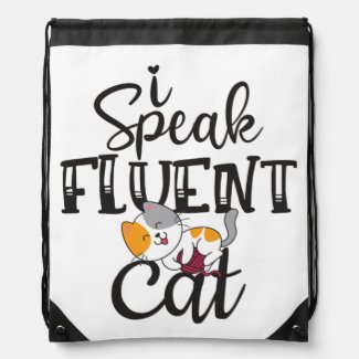 I speak fluent cat humorous lovely kitten
