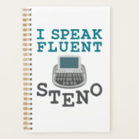 I Speak Fluent Steno Court Reporter Stenographer