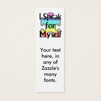 I Speak for Myself