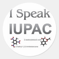 I Speak IUPAC Chemistry Nomenclature