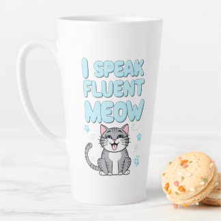 I Speak Meow coffee mug 15oz
