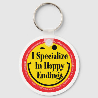 I specialize in Happy Endings Keychain