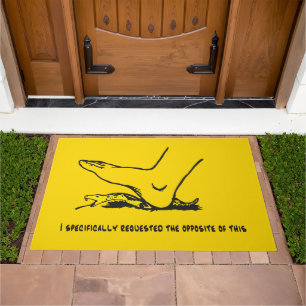I specifically requested the opposite of this Meme Doormat