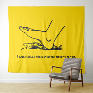 I specifically requested the opposite of this Meme Tapestry