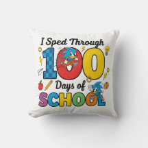 I Sped Through 100 Days of School Boys Gamer