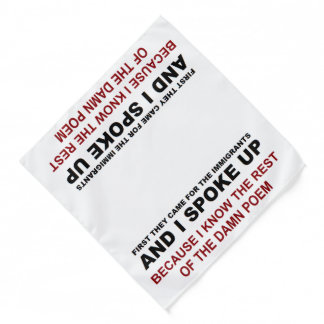I SPOKE UP  BANDANA