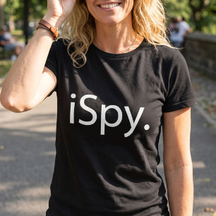 I Spy - Funny Tech Parody Humor Pun T-Shirt