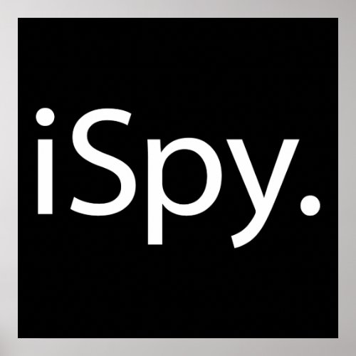 i Spy I Spy Poster
