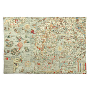 "I Spy" Kids Fun Map Placement Placemat