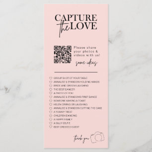 I spy wedding game Capture the love photo scavenge Menu