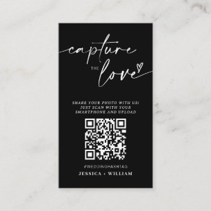 I Spy Wedding Game Capture The Love QR Code Enclosure Card