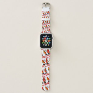 I Squirt On Juicy Wieners Adult Humor Funny Apple Watch Band