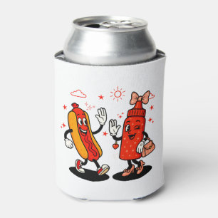 I Squirt On Juicy Wieners Adult Humor Funny Can Cooler